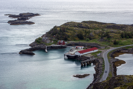 Lofoten islandsの写真素材