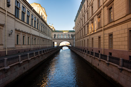 St. Petersburg, Russia. City view with famous landmarksの写真素材