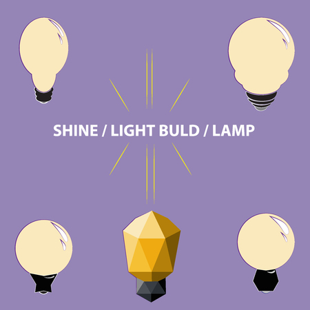 The hand-drawn light bulbのイラスト素材