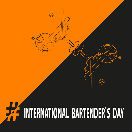 Bartender's Day - partyのイラスト素材