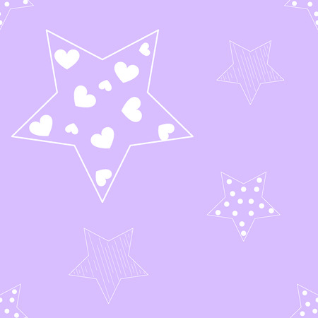 Stars Nursery Background for Kidのイラスト素材