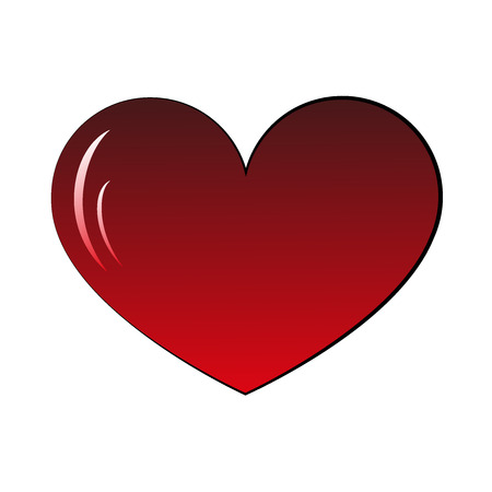 Heart Love Icon Object Symbol Gradientのイラスト素材