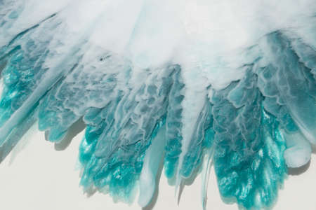 Original color epoxy resin texture. Abstract art background. close up photo art for your design...