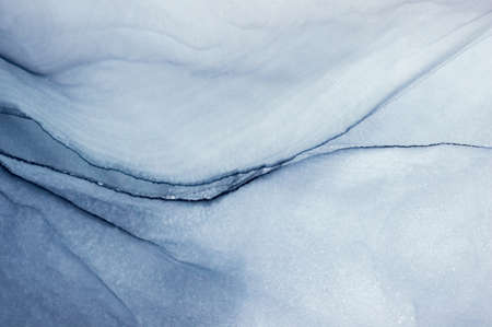 Abstract created using the technique of Alcohol ink. Macro photography of the smallest details of a...