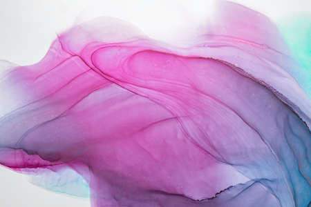 Fluid, color liquid flow effect. Abstract fluid art background. Liquid stripy minimalistic trendy...