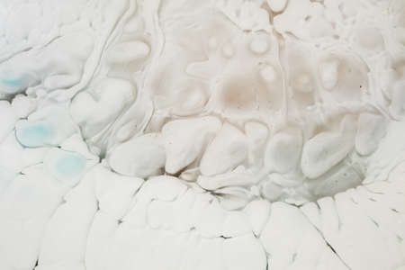 Part of original epoxy resin art. Closeup of the painting. Colorful abstract painting background. High quality details. Modern abstract painting, modern contemporary art.の写真素材