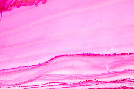 Beautiful abstract pattern. kaleidoscope geometric style. ornament. texture background made from fractal flower for use at graphic. Part of original alcohol ink painting. Modern art.の写真素材