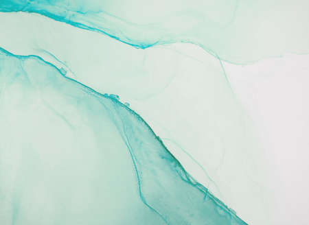 Alcohol ink colors translucent. Abstract contemporary art fluid. Marble card presentation, flyer,...