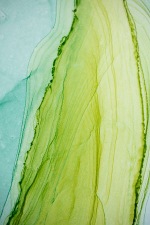 Marble ink abstract art. Painting was painted on high quality paper texture to create background...