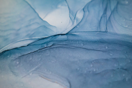 Part of original alcohol ink painting. Modern art. Abstract colorful background, wallpaper.の写真素材