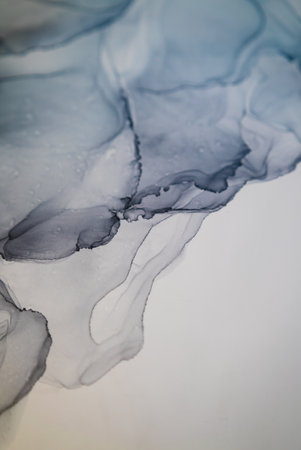 Part of original alcohol ink painting. Modern art. Abstract colorful background, wallpaper.