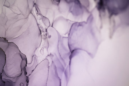 Ink, paint, abstract. Closeup of the painting. Colorful abstract painting background.の写真素材