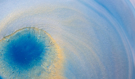 Abstract created using the technique of liquid acrylic. Abstract ethereal swirl. Trendy wallpaper.