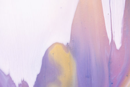 Abstract created using the technique of liquid acrylic. Abstract ethereal swirl. Trendy wallpaper.
