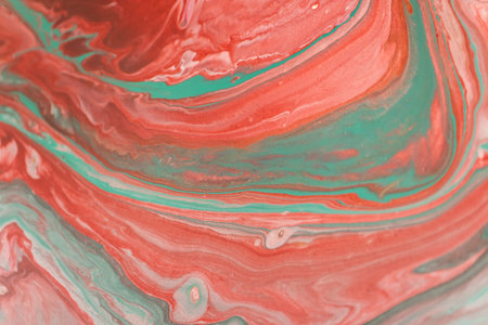 Abstract watercolor paint background by gradient deep blue color with liquid fluid grungeの写真素材