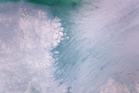 The picture is painted in alcohol ink. Creative abstract artwork made with translucent ink colors....