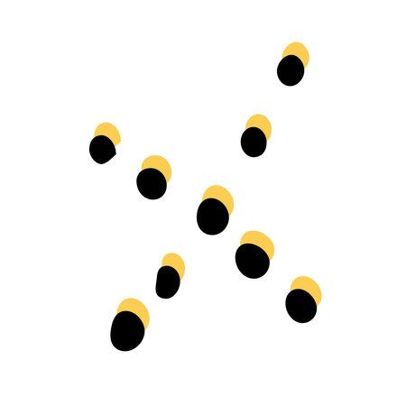 Simple sketch line style element. Doodle cute ink pen check mark, cross on white background. Doodle checkmark, cross. vector illustration.のイラスト素材