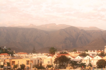 Mountains on Teneriffeの写真素材