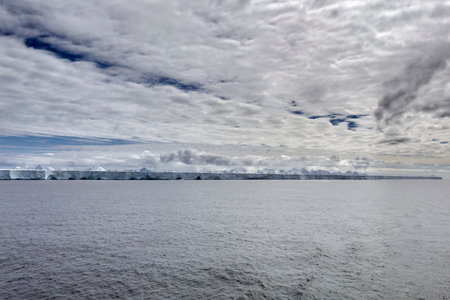 Iceberg A23a in Antarctica, the biggest iceberg in the worldの写真素材