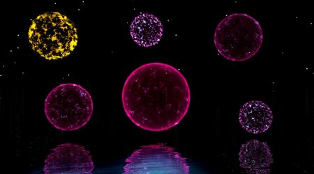 balls pinkの写真素材