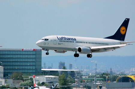 Lufthansa, Wuppertal, Boeing 737-300, 29.6.2008, VIE, Vienna Airport Schwechat, Austria, Europe
