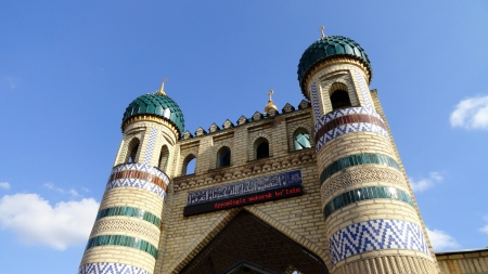 Oriental architecture  Minaret のeditorial素材