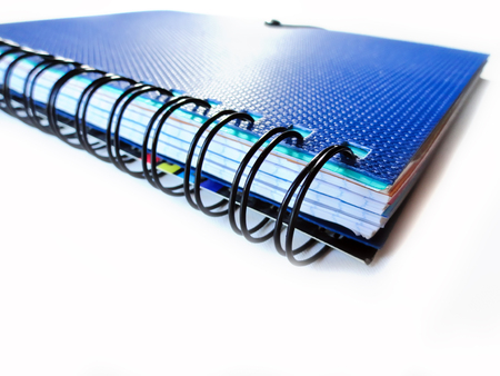 Notebook for schoolchildren or business people, for notes.