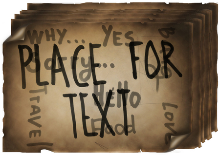 Texture of an old paper. Background, scrapbook.の写真素材