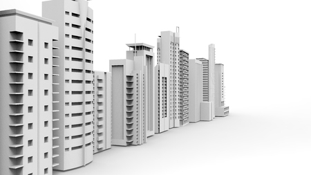Buildings, skyscrapers, metropolis image.の写真素材