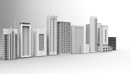 Buildings, skyscrapers, metropolis image.の写真素材