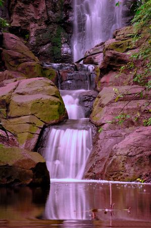 Waterfallの写真素材
