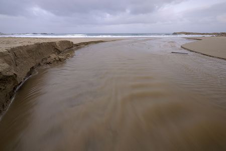 River mouthの写真素材