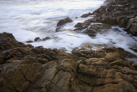 Seascape in South Africaの写真素材