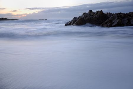 Seascape in South Africaの写真素材