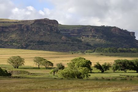 Mountains in South Africaの写真素材