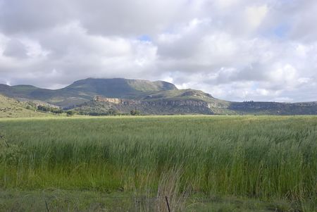 Mountains in South Africaの写真素材