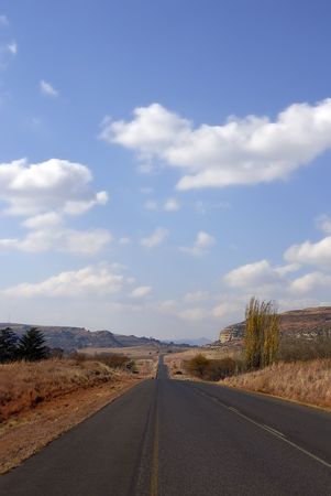 Long road homeの写真素材
