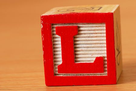 Alphabet blockの写真素材