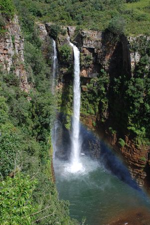 Mac Mac falls South Africaの写真素材