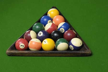 Pool ballsの写真素材