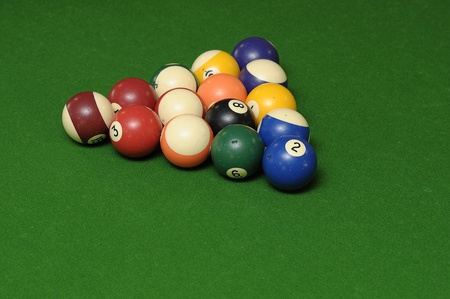 Pool ballsの写真素材