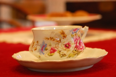 Tea cupの写真素材