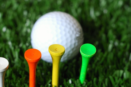 Golf accessoriesの写真素材