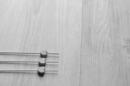 Three heartsの写真素材