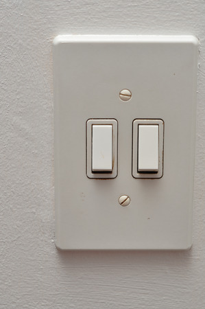 Electrical light switchの写真素材