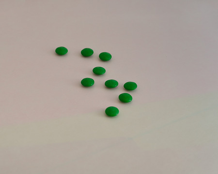 Small green pills