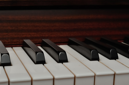 Piano keysの写真素材