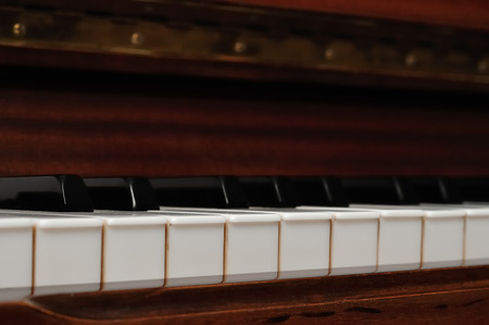 Piano keysの写真素材