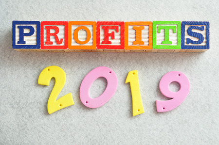 2019 Profitsの写真素材