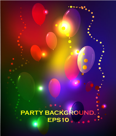  	Abstract party backgroundのイラスト素材